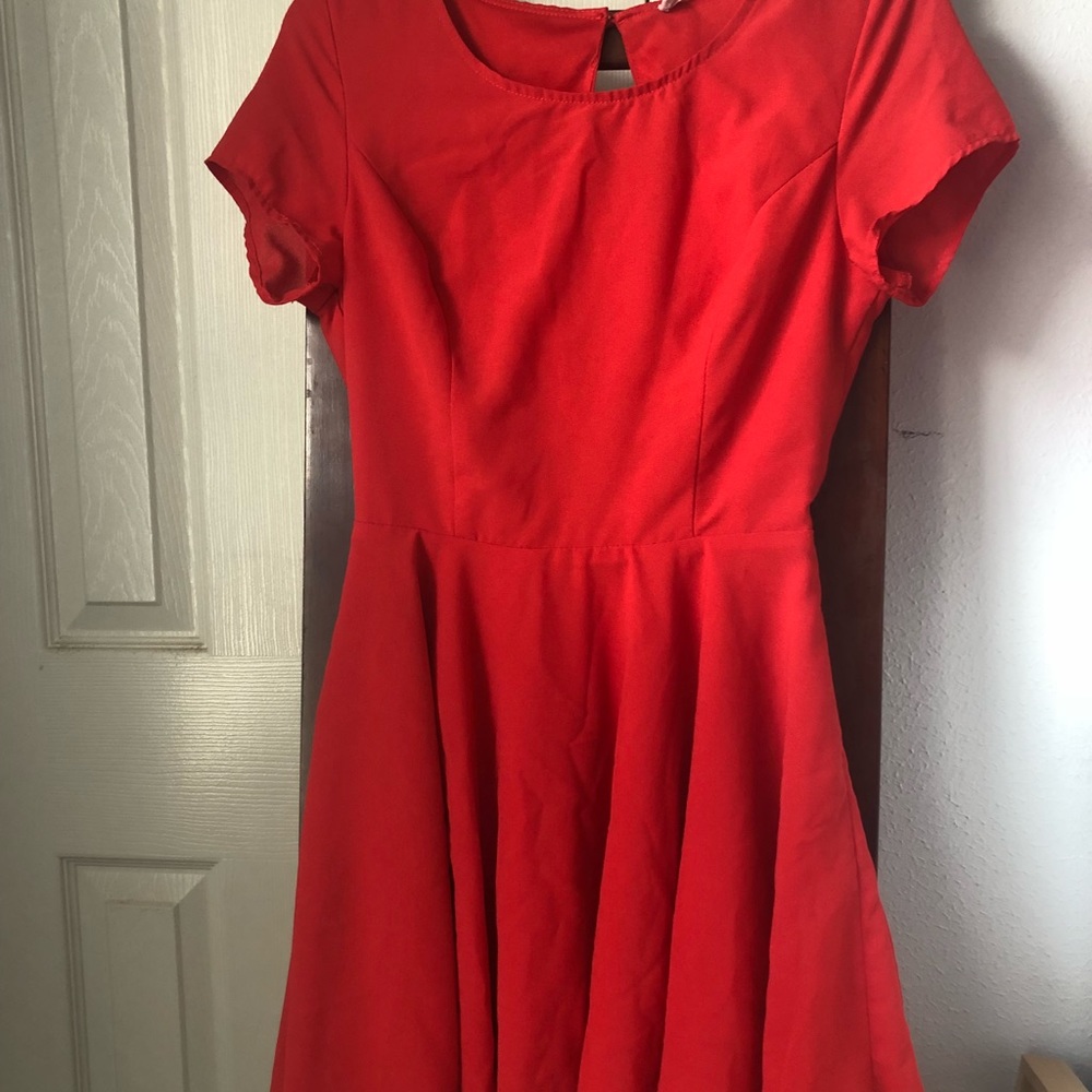 Small Red Dress